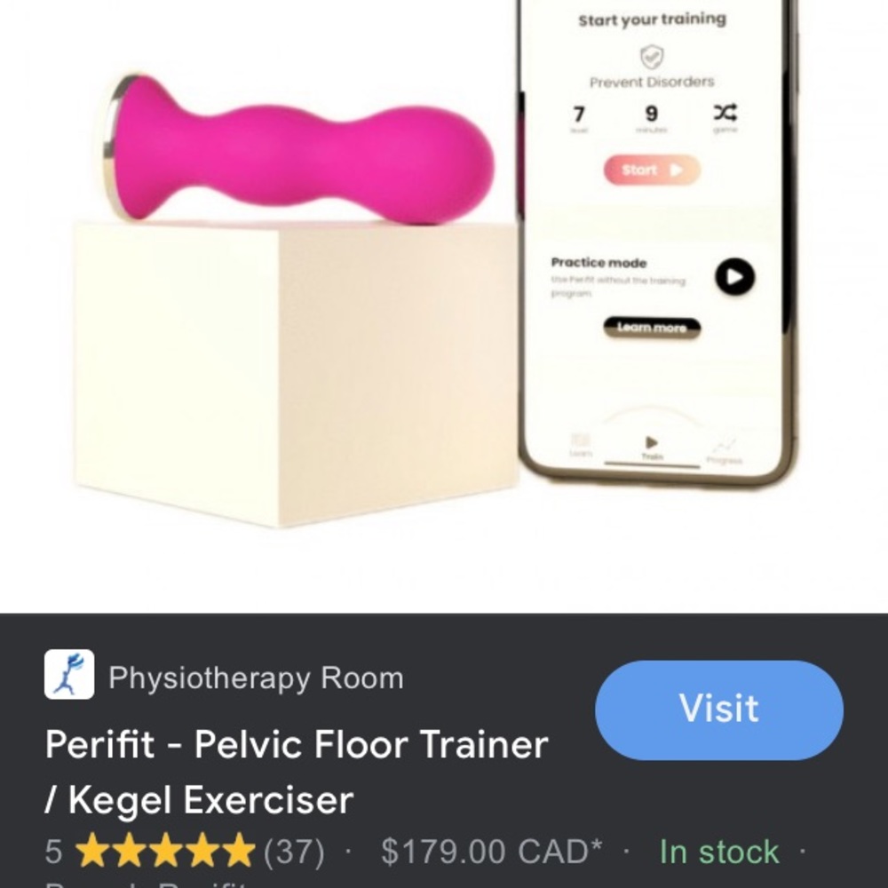 Perifit smart pelvic floor trainer- New sealed in box